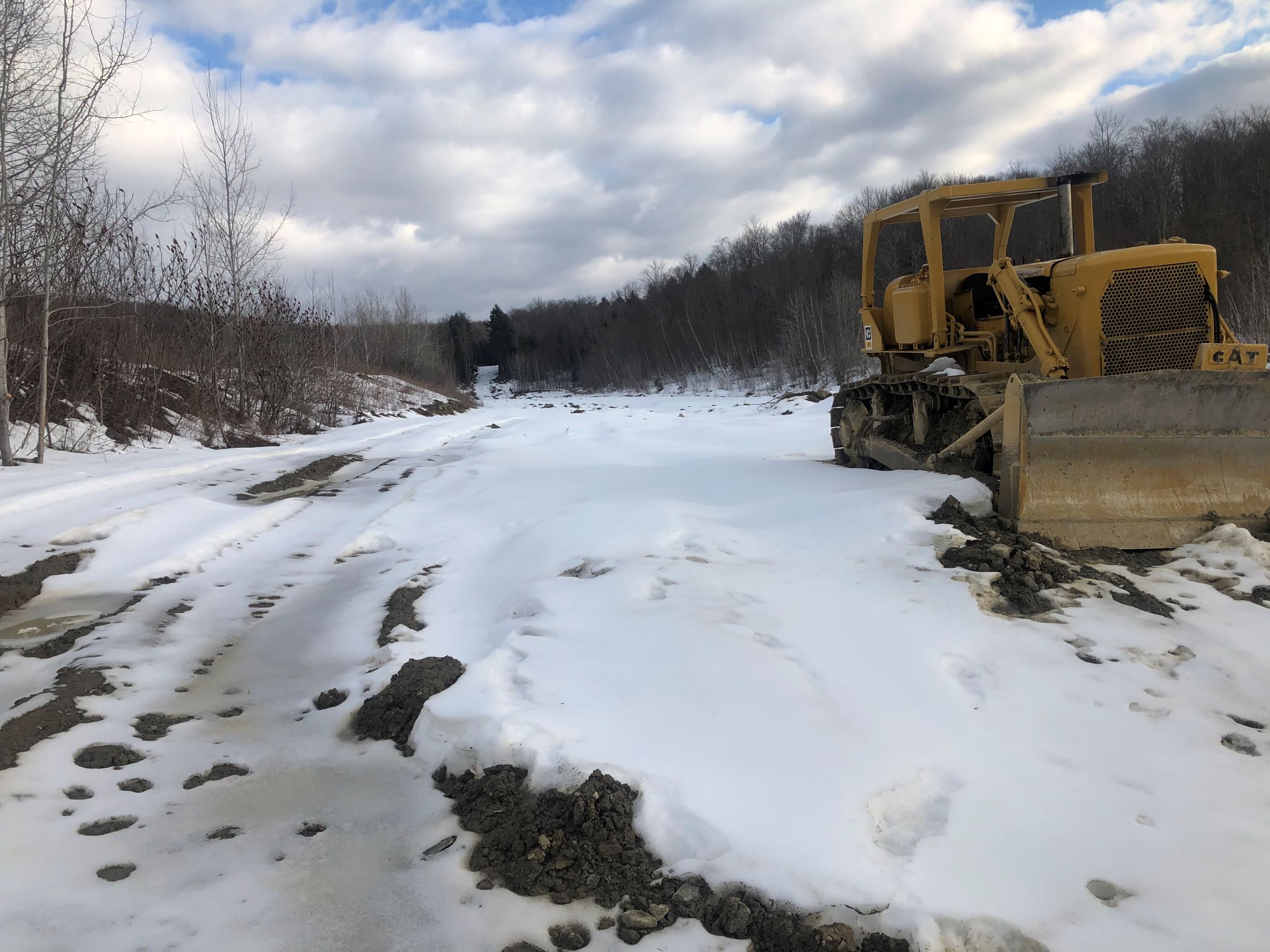 New 600yd rifle range under contruction